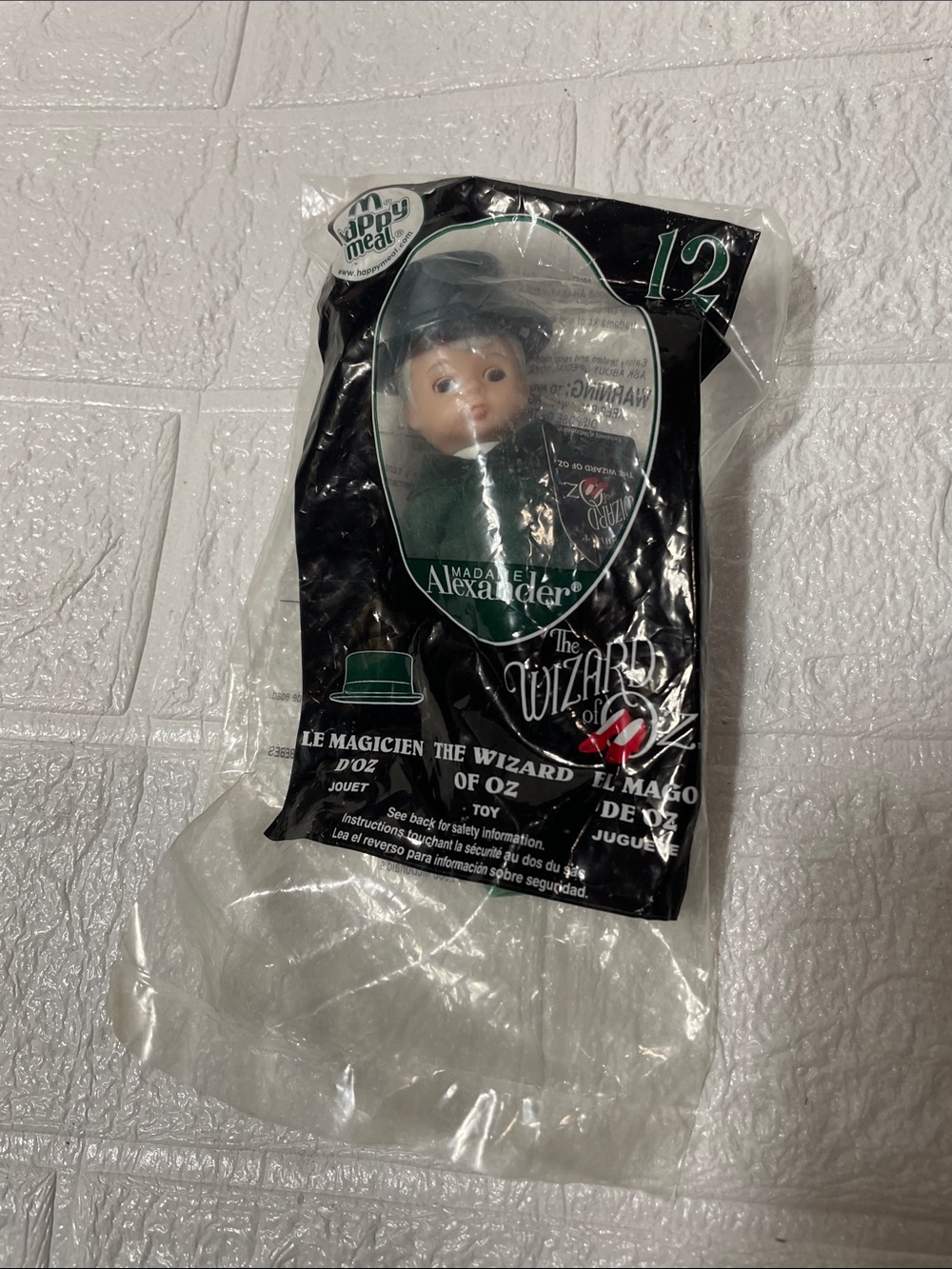 NWT Madame Alexander The Wizard of Oz #12 McDonald's Toy NIP Sealed 2008 Vintage
